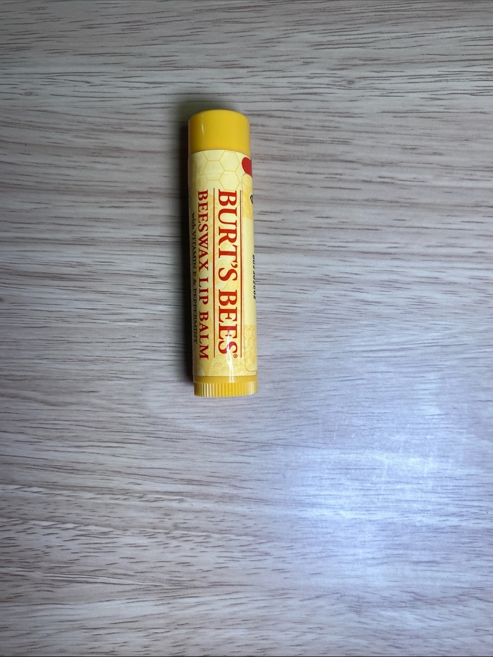Burt's Bees Yellow Beeswax Lip Balm Tube